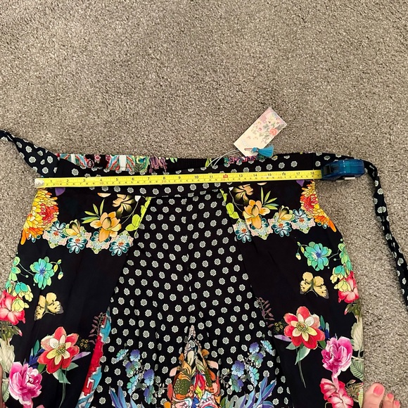 Johnny Was Multicolor Floral Patchwork Pants - Picture 6 of 14